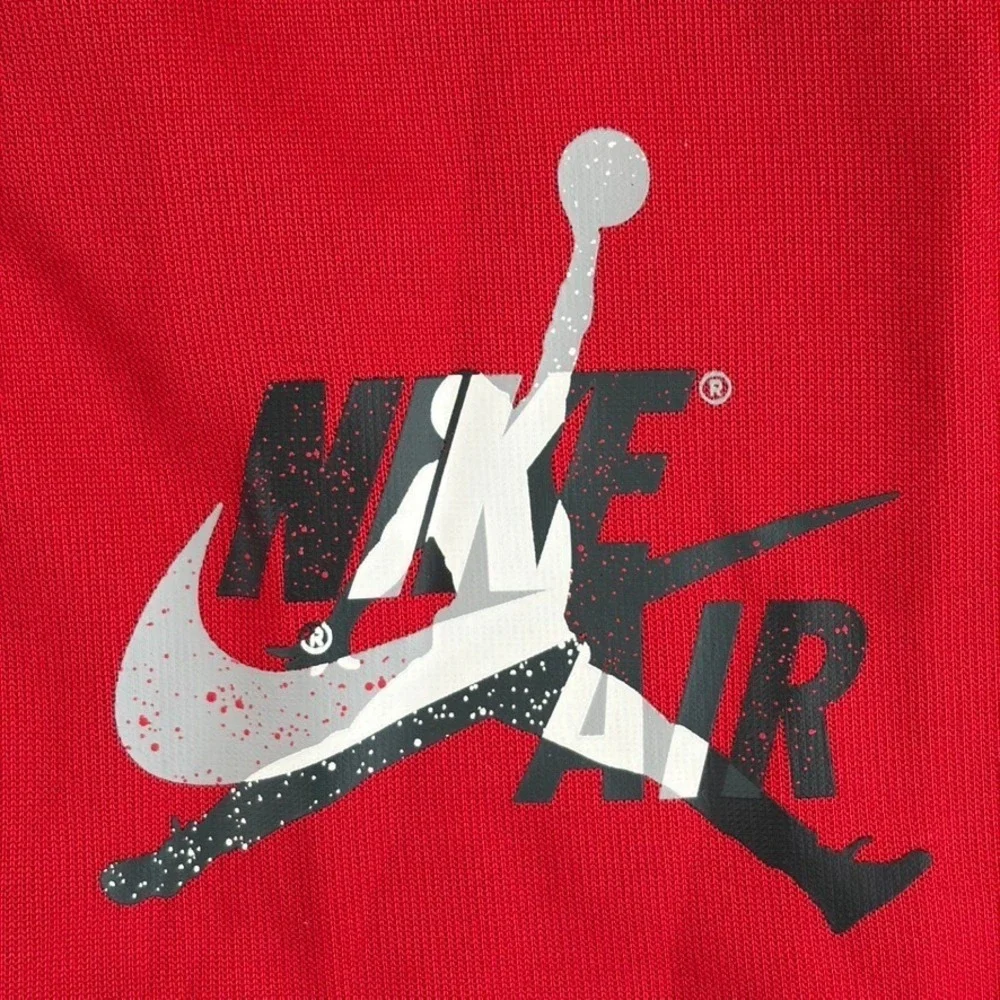 Nike Jordan JUMPMAN Logo CLASSICS TRACK JACKET Gym Red Men XL Full‎ Zip